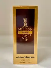Paco Rabanne 1 Million Prive 3.4oz EDP Spray For Men New In Sealed Box RARE