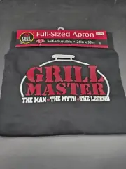 Ritz Grill Full sized Apron! Grill master The Man*The Myth*The legend