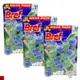 Bref 馬桶強力芳香清潔球 綠色 芬芳松木(50g*3)/卡 3卡組