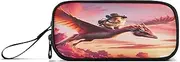 Half Duck Half Dragon Flies Pencil and Pen Pouch, Pencil Case Big, Pencil Box for Boys