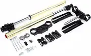 29" 45/48mm Triple Tree Clamp Front Forks Shock, Compatible with 110cc 125cc Pit Dirt Bike Motor Bike Tianzhong Zongshen TTR Taotao