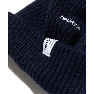 AirRoom【正品現貨】2022AW NAUTICA 3Way Rib Knit Beanie 刺繡 LOGO 毛帽