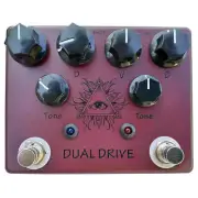 Hot Box Pedals HB-DD Dual Drive Overdrive Bluesbreaker King Of Tone Inspired