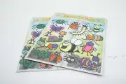 2 Packs Jesplay Big Bugs & Insects Nature Incredible Gel Window Clings ShipsFREE