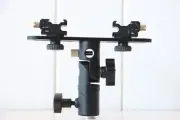 Dual Flash / Audio DSLR mount / bracket
