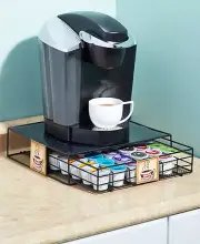 Vintage Nostalgic Coffee Pod Drawer Cup Latte Java Mocha Coffee Machine Holder