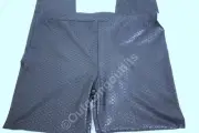 NEW Cross Over I Gril's Juniors Metalic Legging Black Size L