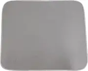Qianly Ironing Board Pad Ironing Blanket Anti Slip Heat Resistant Portable Laundry Pad Insulation Pad for Cabinet Travel Desk Home, Silver