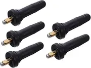 Easy Install Tpms Stems 5pcs Tire Pressure Sensor Stems Replacement for Car Supplies