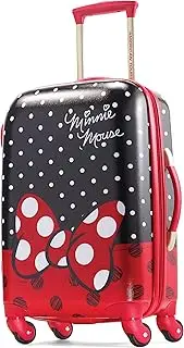 [American Tourister] Disney Minnie Mouse Red Bow Hardside Spinner 55 cm, Red / Black