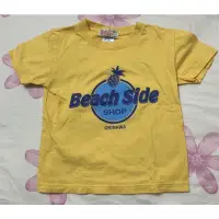 在飛比找蝦皮購物優惠-二手 OKINAWA 沖繩 兒童 紀念 短袖 T恤 120c