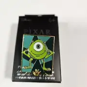 Disney Loungefly Pixar Stained Glass Blind Box Pin Mike Wazowski Monsters Inc