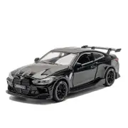 Catzon 1:32 M4 Alloy Car Model with Pull-Back Functionality and Sound Light Effects-Black