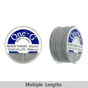 Light Gray One-G Toho Beading Thread 50/125/250yd