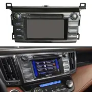 6" CD Player Radio Stereo Touch Screen Bluetooth Unit Fit For Toyota RAV4 bt (for: Toyota)