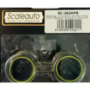 Scaleauto 1:24 ProComp2 25.5x13 Sponge Black Wheels SC-2620PB