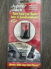 Jupiter Jack Cell Phone Car Radio Hands Free Speakerphone Converter Adapter Kit!