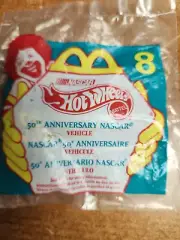 McDonalds Happy Meal 1998 Hot Wheels - #8 50th Anniversary Nascar