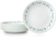 Corelle Vitrelle 8-Piece Appetizer Plates Set, Triple Layer Glass and Chip Resis