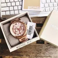在飛比找Yahoo!奇摩拍賣優惠-二手全新Michael KORS  中性腕錶 MK6367M