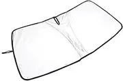 Compatible with LC200 Car Styling Silver Car Front Window Windshield Sunshade Cover Accessories Sun Visor Foldable Visor Protector