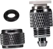 B Baosity Aquarium Tubing Adapter for 4x6mm CO2 Airline Tubing Air Pump Accessories M10 Thread, Male Type A