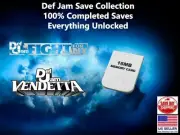 Unlocked Def Jam Vendetta Def Jam Fight For NY GameCube Memory Card 100%