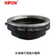 Kipon轉接環專賣店:Baveyes EF-m4/3 0.7x II(for Panasonic GX7/GX1/G10/GF6/GF5/GF3/GF2/GM1)