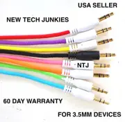 3.5mm male stereo audio aux auxiliary cable for iPod mp3 car iPhone 4s 5c 6 plus