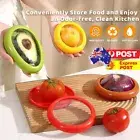 Silicone Avocado Tomato Saver Reusable Holder Fresh Stretch Pod Fridge Kkitchen