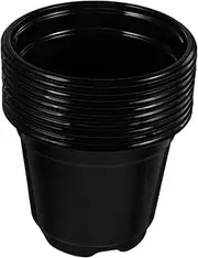 MERRYHAPY 10.5cm Seedling Cups Plastic Nursery Pots Bonsai Pots Hydroponic for Planting