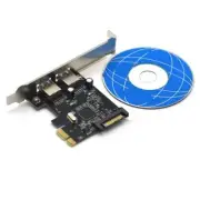 PCI-E to USB 3.1 Gen 2-Port Expansion Card Internal PCI Express USB Add in Card