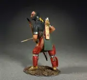 BRITAINS AMERICAN REVOLUTIONARY WAR 16123 WOODLAND INDIAN WITH BOW AND ARROW