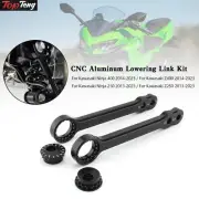 CNC Aluminum Lowering Link Kit 40mm For Kawasaki Ninja 400 250 Z250 Z400 13-23