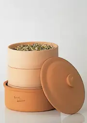 hawos Clay sprouting pot, Sprouter for Grain and Seeds
