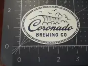CORONADO BREWING mermaid Idiot Islander oval STICKER decal craft beer brewery