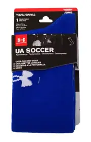 Under Armour Youth Boy's L 1-4 UA Soccer Over the Calf Socks Crew