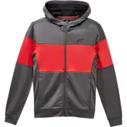 Alpinestars Justify Midlayer Jacket (Large, Charcoal/Red)