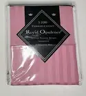 Pillowcases Royal Opulence Pink Stripes Standard Woven Sateen 1200 Thread Count