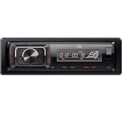 JBL Single DIN Bluetooth FM Radio USB/AUX SD Card High Power Mechless New