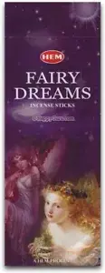 "Fairy Dreams" 120 Incense Sticks (6 Hex Packets) HEM Brand Incense Sticks