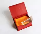 Optical Glass 5cm Clear Triangle Refract Prism Physics Light Spectrum Disperse