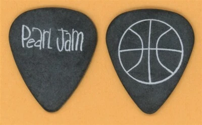 Pearl Jam Jeff Ament Basketball Vintage Guitar Pick - 1992 Ten Tour