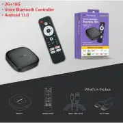 Android TV Express 8K+ Streaming Box - Ultra HD Android 13.0, 2G+16G with Voice