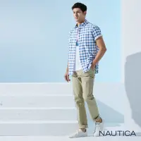 在飛比找Yahoo奇摩購物中心優惠-NAUTICA男裝 COOL MAX涼感素面長褲-卡其