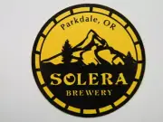BEER Brewery STICKER ~ SOLERA Brewing Co ~ Parkdale, OREGON Overlooking Mt Hood