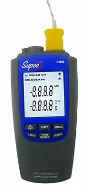 SP-EM90 SUPCO Supco Infrared Thermometer With Thermocouple BRAND: SUPCO
