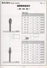 在飛比找Yahoo!奇摩拍賣優惠-㊣宇慶S舖五金㊣美國 Xer.Xes 超硬鎢鋼滾磨刀 6mm