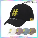 BEENTRILL 女式男式黃色綁帶吊牌球帽 5 色