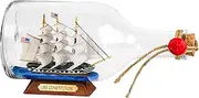SAILINGSTORY Ship in a Bottle Sailing Ship Model Nautical Decoration USS Constitution